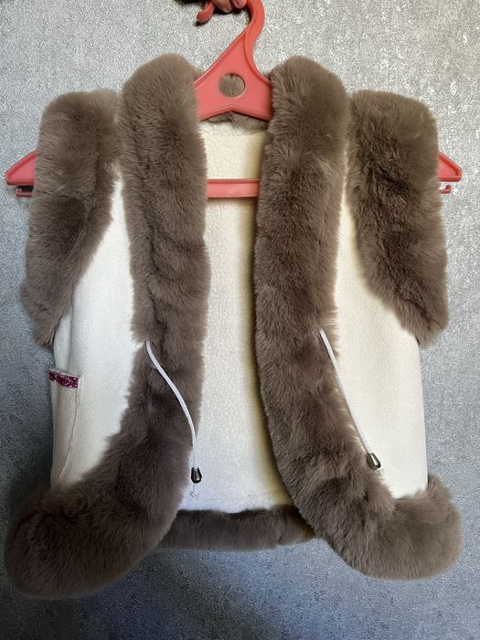 Жилет детский меховой