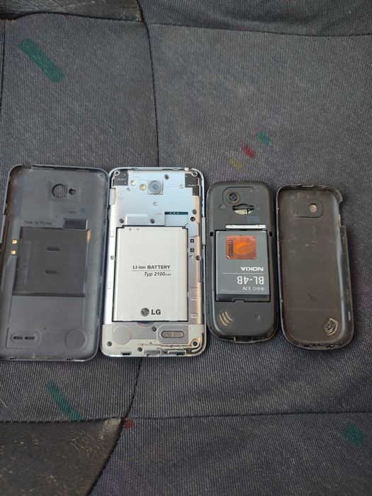 Два телефона LG L65 и NOKIA