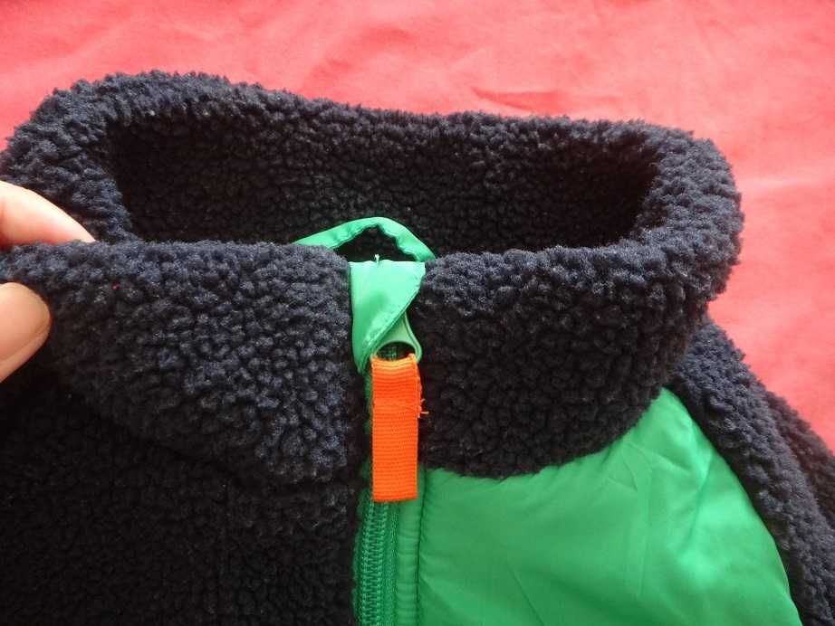 Детско яке от мъхеста материя Марка НМ