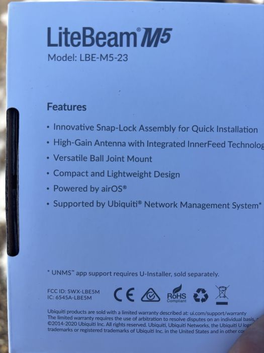 Продам Радиомост LiteBeamM5