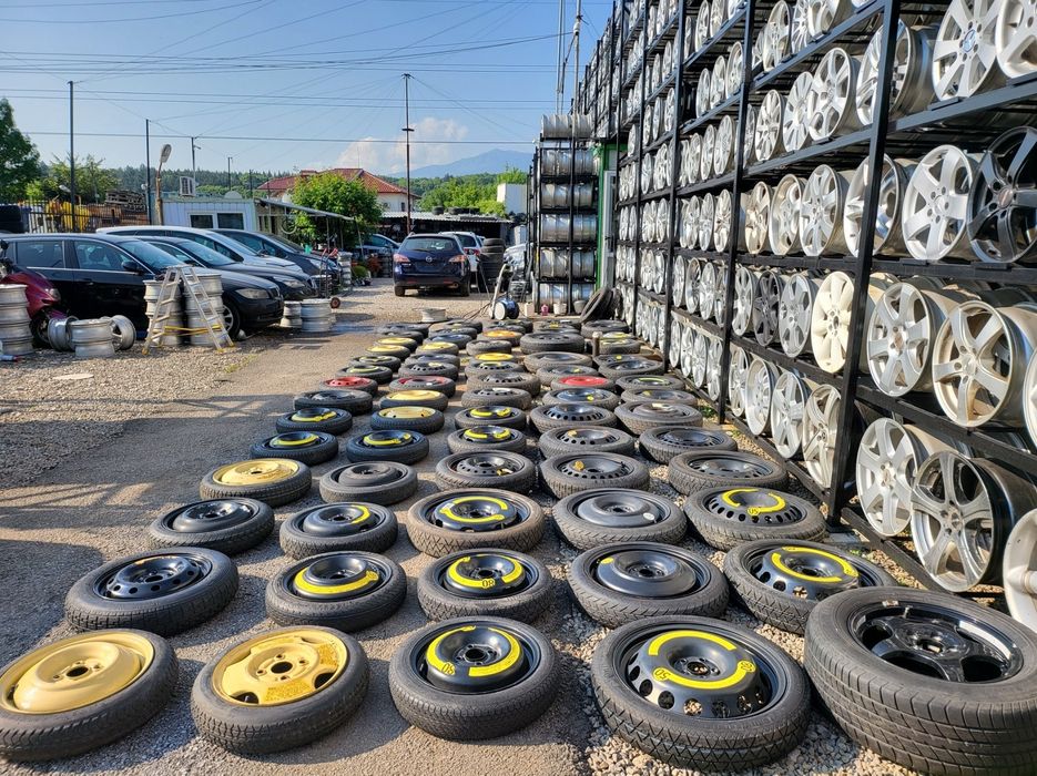 Резервна гума 17 5х112 VW,Skoda,Audi,Seat ,патерица ,