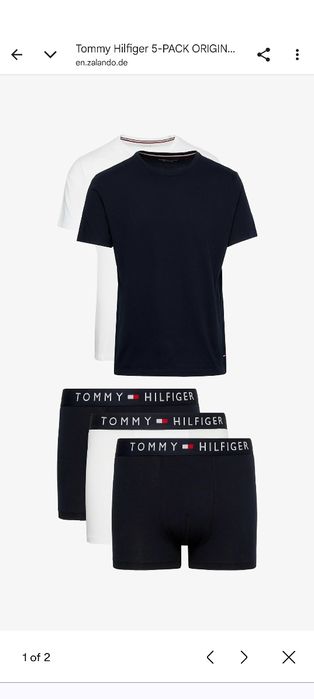 Боксерки/Тениски Tommy Hilfiger XXL