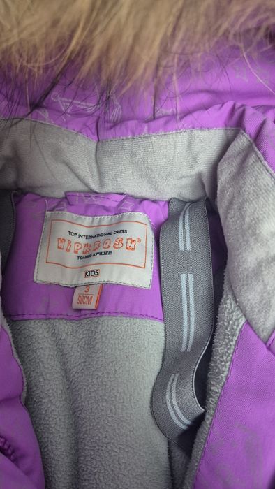 Зимний комбинезон для девочки