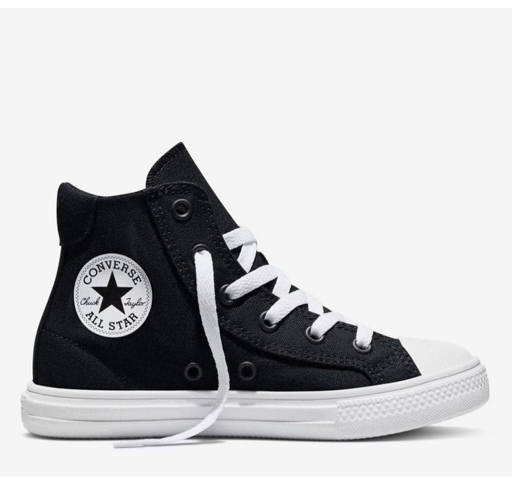 Детските високи кецове Converse Kids Canvas High-Top Trainers