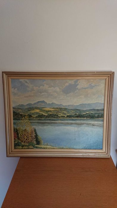 Tablouri pictate pe panza si pe lemn