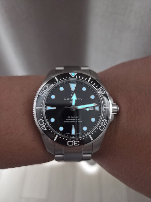 Certina DS Action 43 mm гаранция до 2028 г
