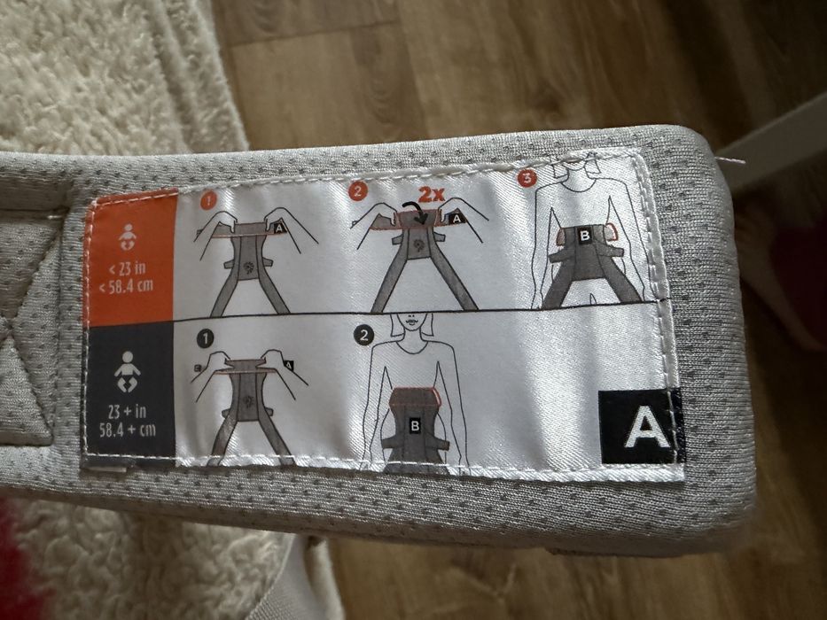 Sistem ergonomic Ergobaby, Air, Grey