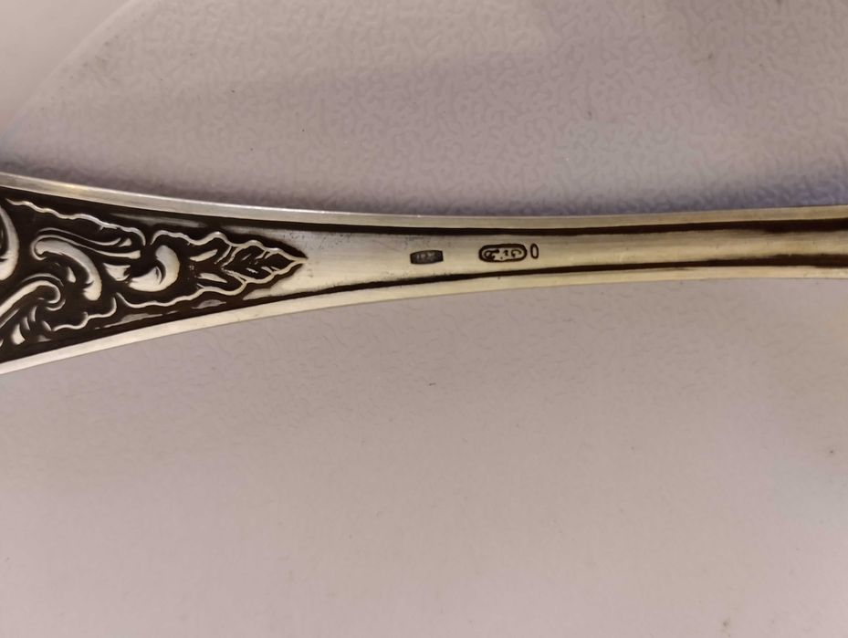 Вилка. Серебро 875 проба. Вес 47 грамм