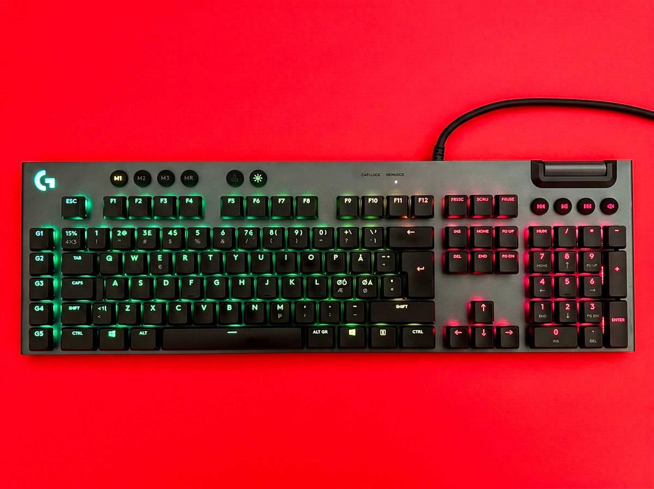 Logitech G815 RGB Механична геймърска клавиатура Mechanical Gaming Keyboard Low Profile