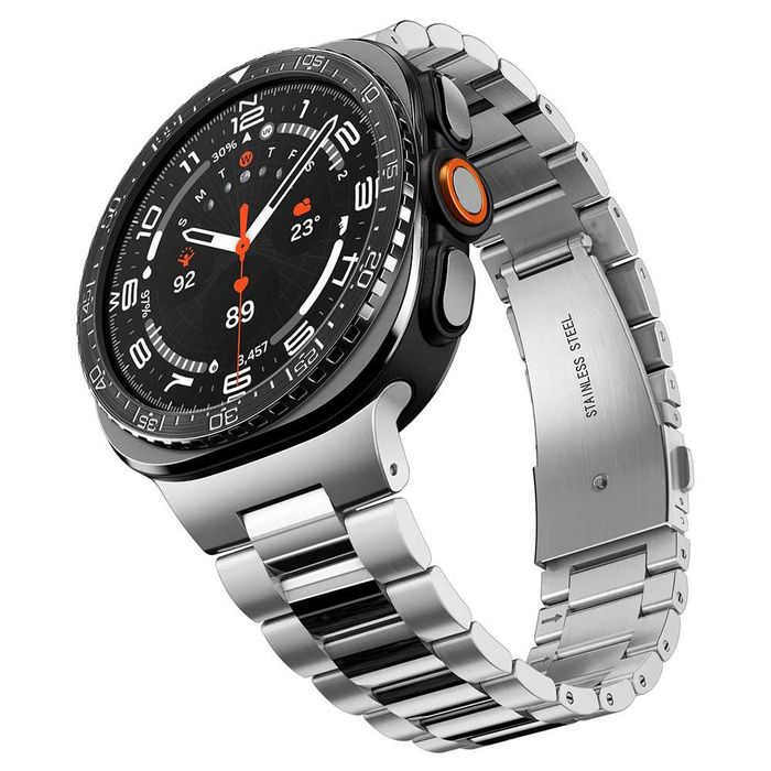Spigen Bezel Tune (Diver), черен - Samsung Galaxy Watch Ultra 2 47mm (ACS11617)