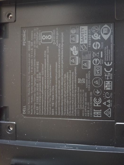 Монитор Dell P2419НС