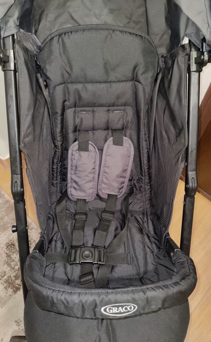 Carucior Graco TraveLite Black Grey