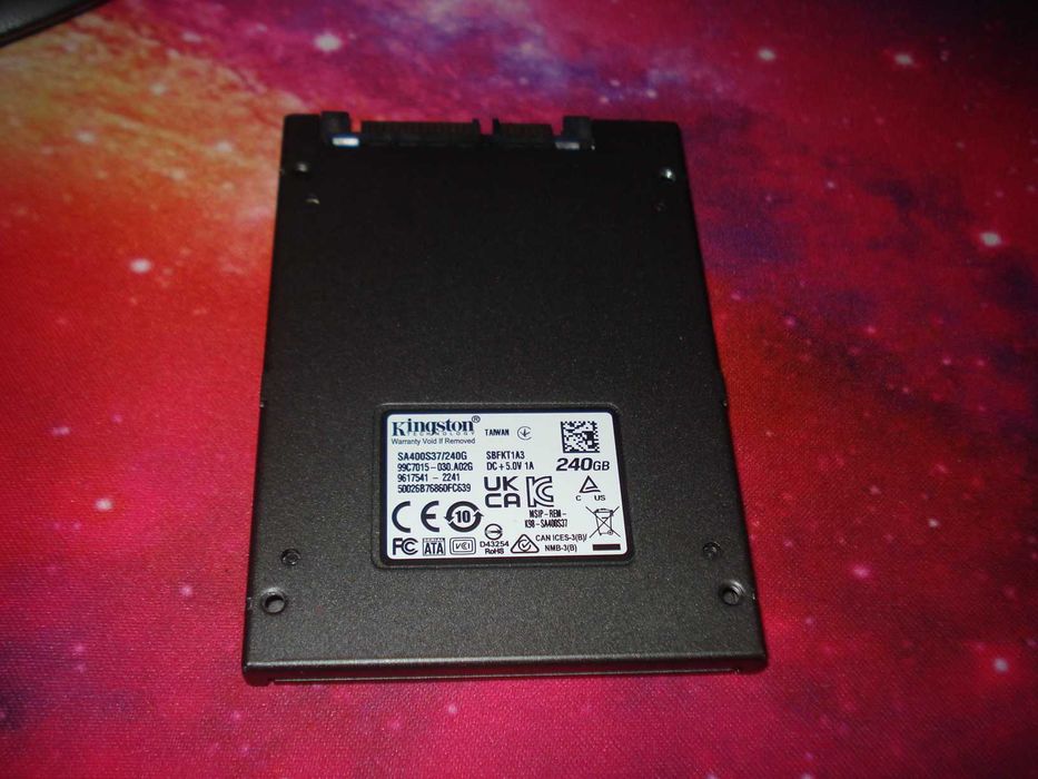 HDD tip SSD 2.5" Kingston 240gb sata made in taiwan