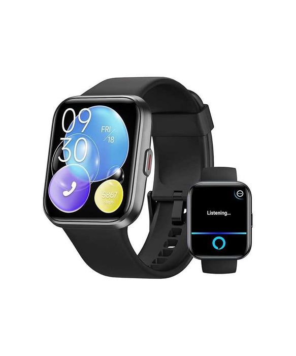 Smartwatch 1.8 inch, roz sau negru, ENOMIR