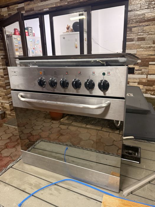 Set cuptor electric încorporabil RESPEKTA + plită vitroceramică - Import Germania, nefolosite