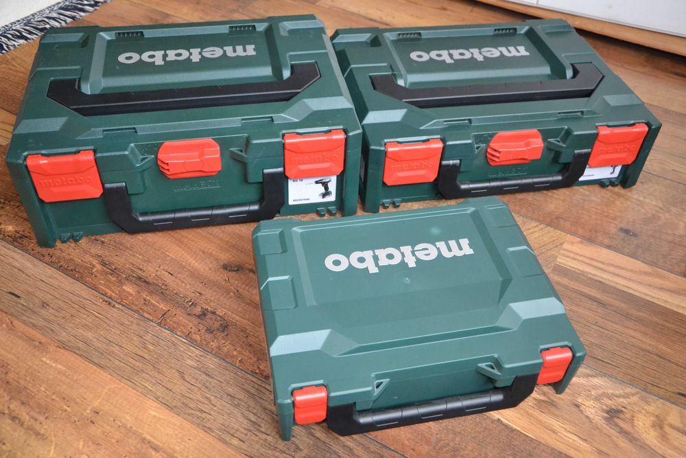 Нови куфари Metabo за 12V и за 18V винтоверти