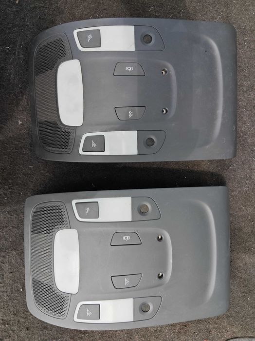 Черни S-line плафониери конзола таван Ауди A6 A7 C7 4G Audi