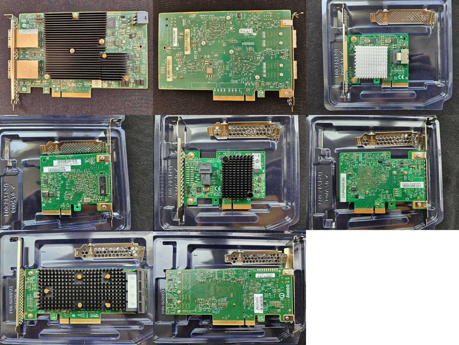 Controller SAS LSI 9211 / 9207 / 9300 / 9400 IT Mode - NAS / Desktop / Server