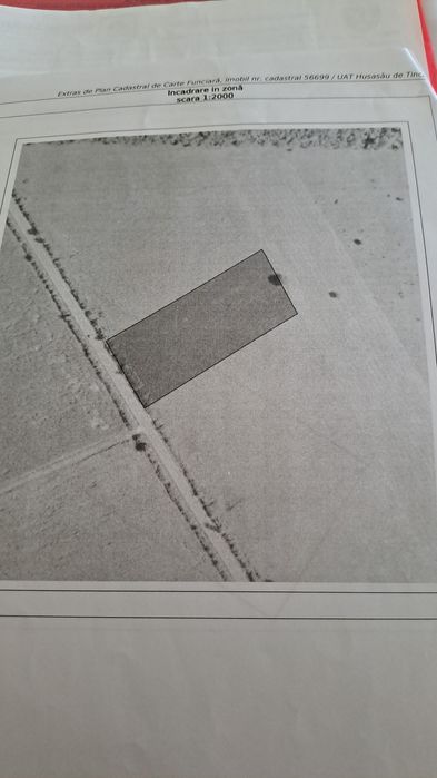 Teren extravilan front mare la șosea