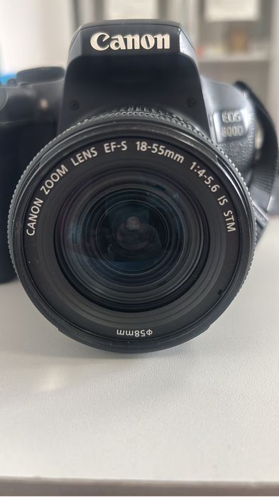 Фотоаппарат Canon EOS 800D, kit EF-s 18-55мм