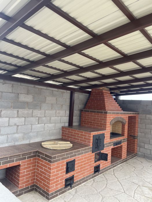 Мангал , казан , барбекю комплекс