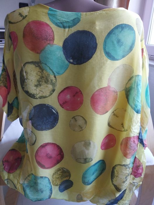 Риза коприна с подплата