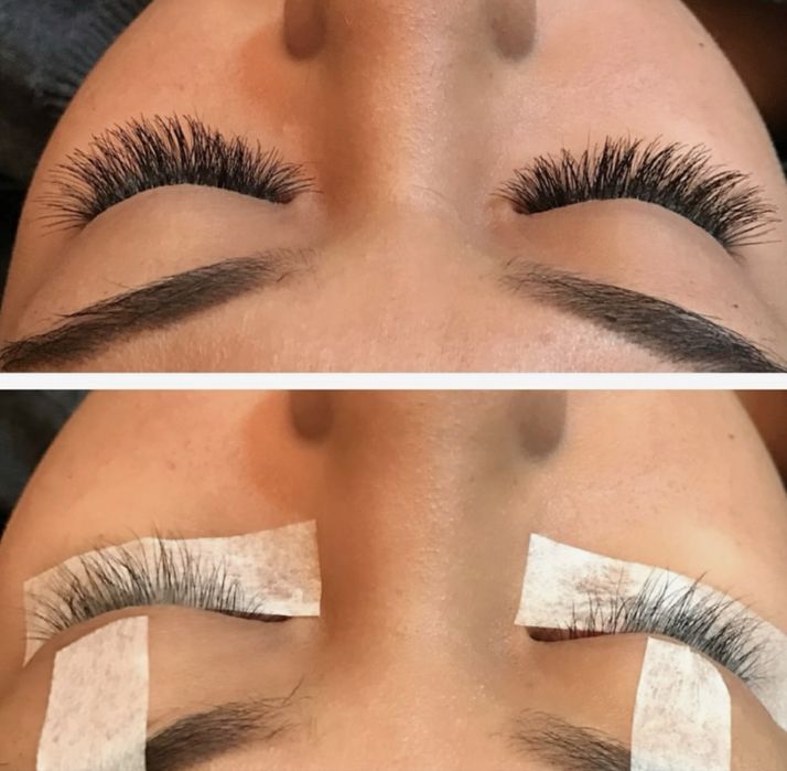 Наращивание ресниц 4000 тг