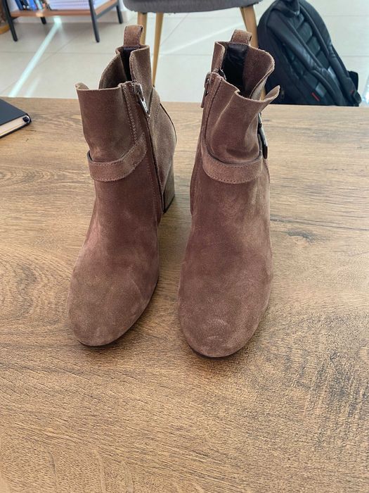 Дамски боти естествен велур Пол Грийн Paul Green Австрия Номер 35 Жени