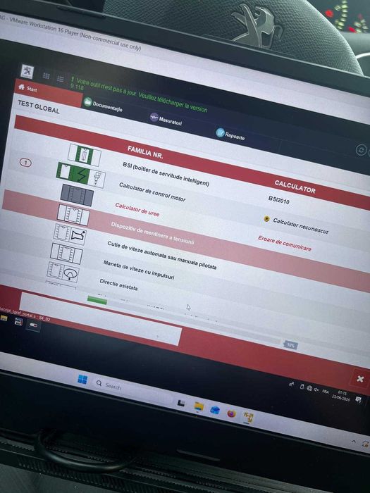 Diagnoză Auto Dedicată Peugeot • Citroën • DS • Opel (Interfață Lexia / DiagBox)