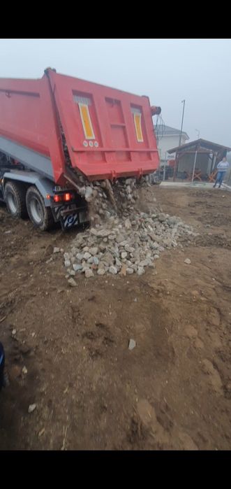 Beton concasat Asfalt frezat pământ vegetal umplutura nisip piatra