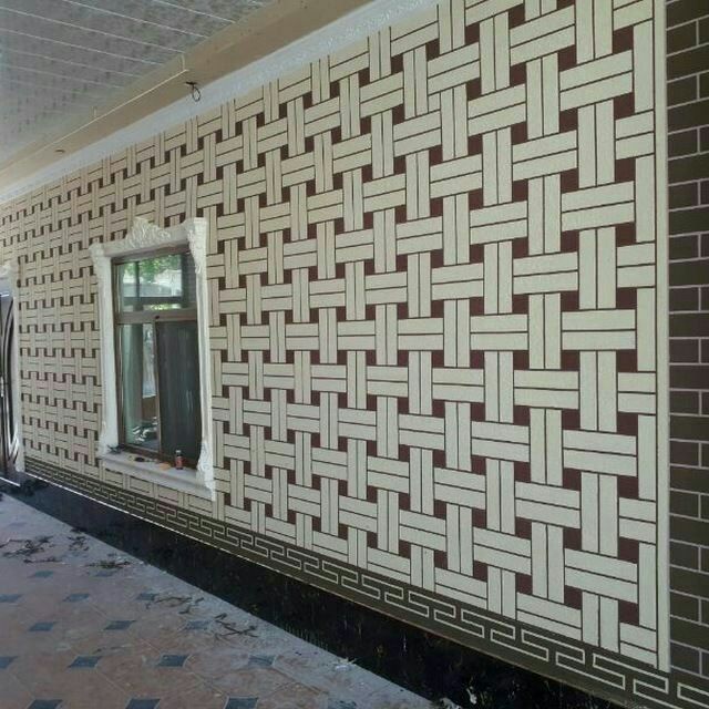 Травертин фасад ишларини кламиза