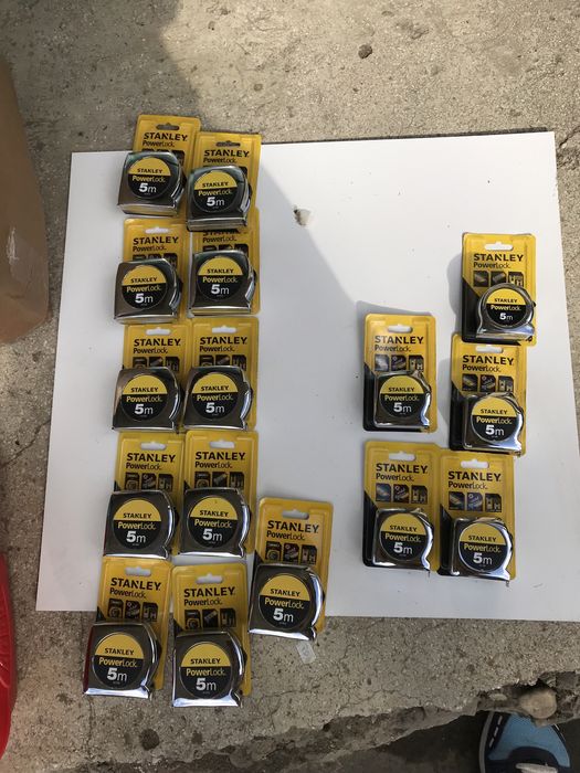 Ruleta Powerlock CLasic cu Fereastra De Citire 5M X 19MM