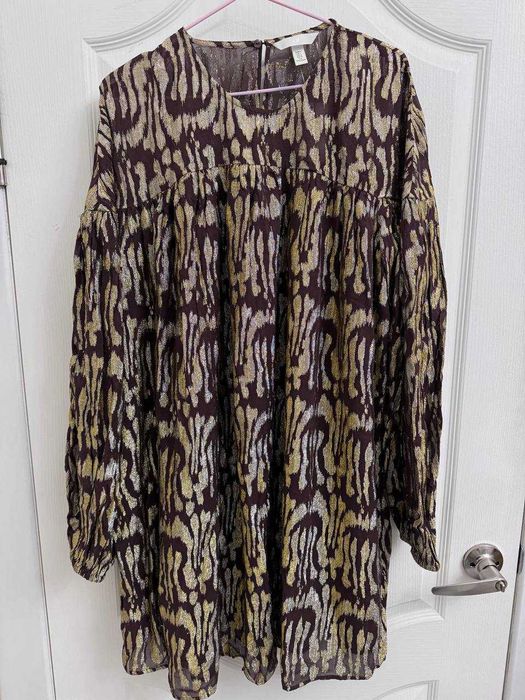 Новые платья H&M хлопок / лен, L(50/56)