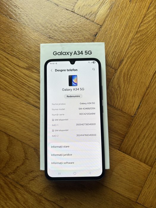 Sansung Galaxy A34 de 128 Gb Dual 5G Black