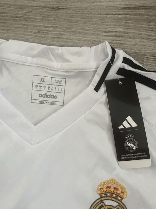 Tricou fotbal Real Madrid 24/25 Home Kit Mbappé
