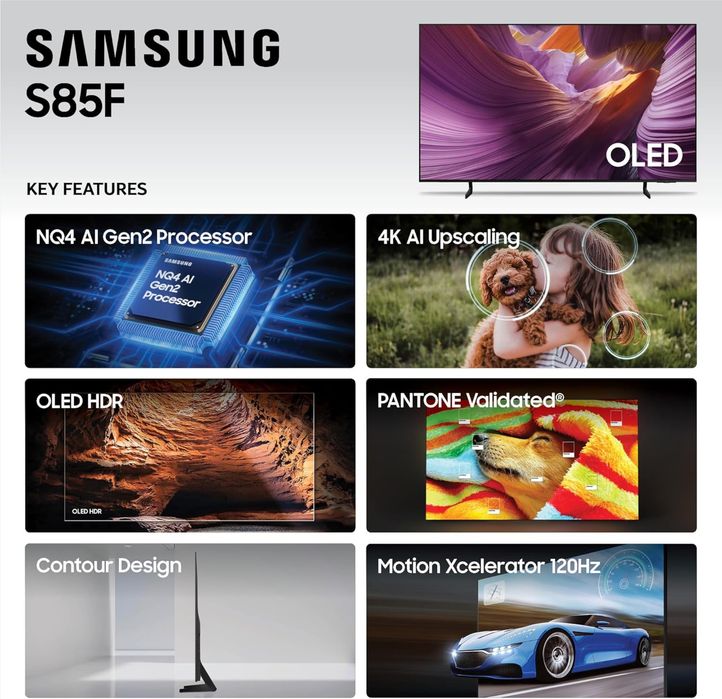 Телевизор Samsung QD OLED 65S85F 65” Samsung 65S90F (2025)