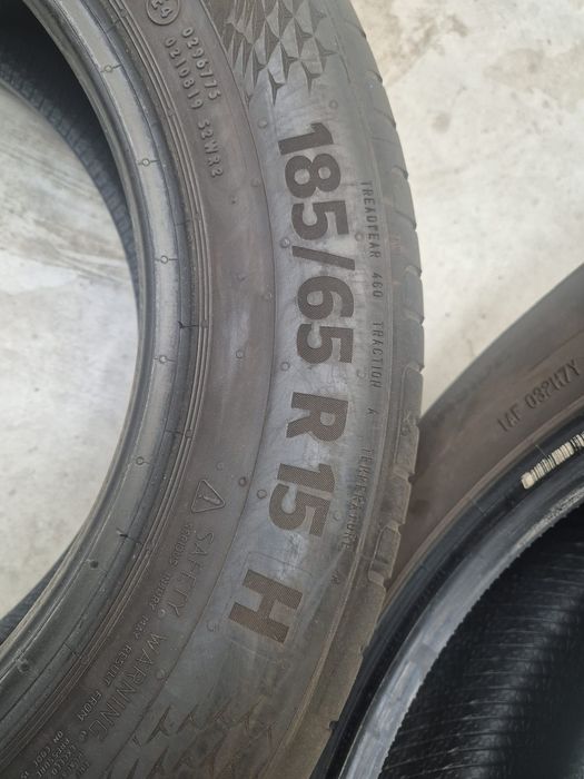 2 anvelope vara Continental 185 65 15 stare buna