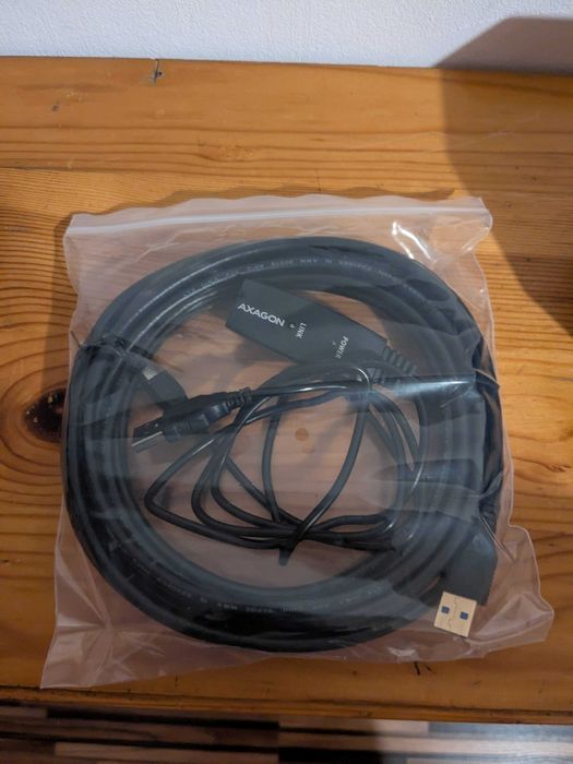 AXAGON ADR-305 Active extension USB 3.2 Gen 1 A-M > A-F cable, 5m