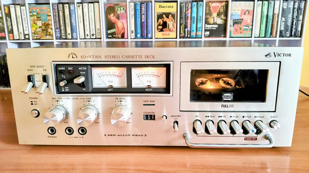 Кассетная дека Victor KD-970SA