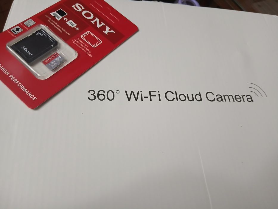 Тройна камера 360° и подарък карта памет