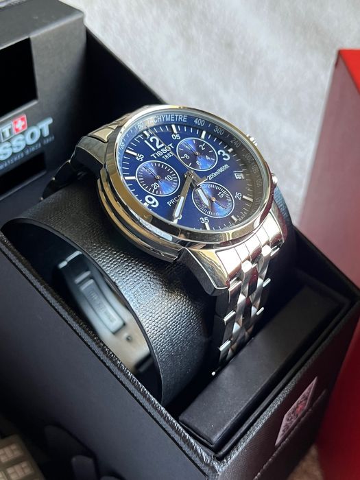 Tissot PRC 200 Blue Metal Chronograph T-Sport