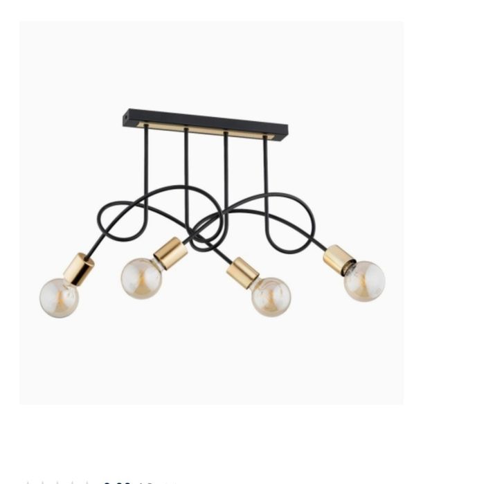 Полилей за повърхностен монтаж  4xE27/60W/230V