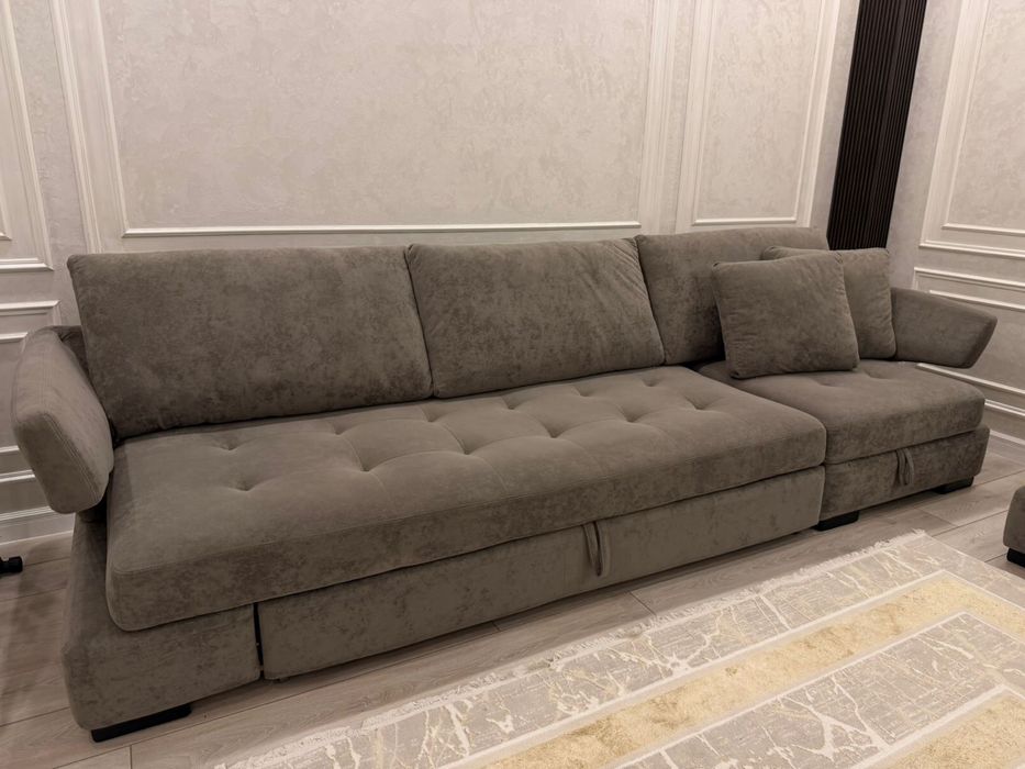 Продам диван с банкеткой