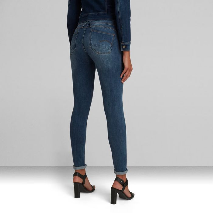 G-Star RAW Lynn D-Mid Waist Super Skinny Jeans ОРИГИНАЛНИ дамски дънки - 27 и 30
