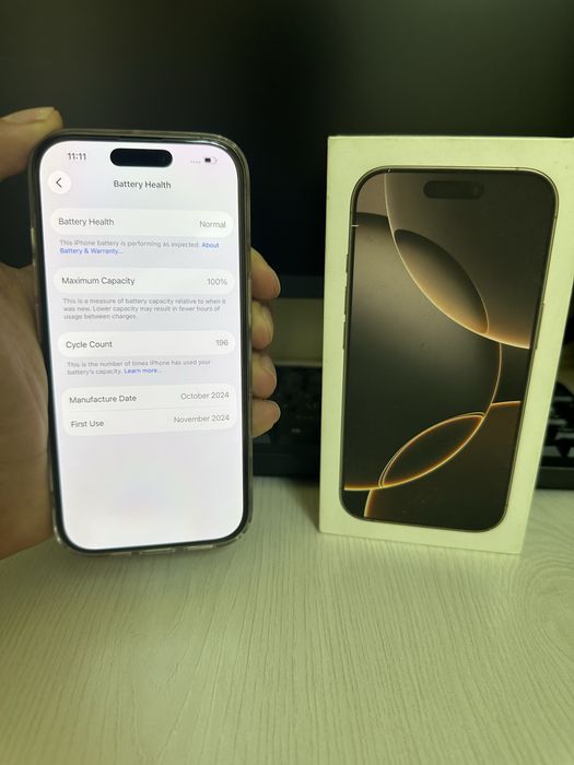 Iphone 16 pro 256gb