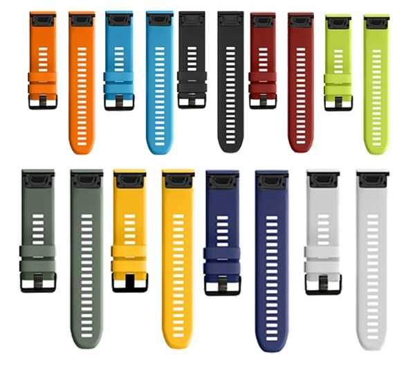 Curele garmin 22mm, compatibile Fenix 8, 7, 6, 5
