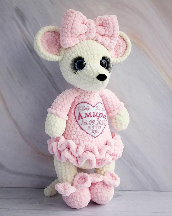 Именные вязаные игрушки
