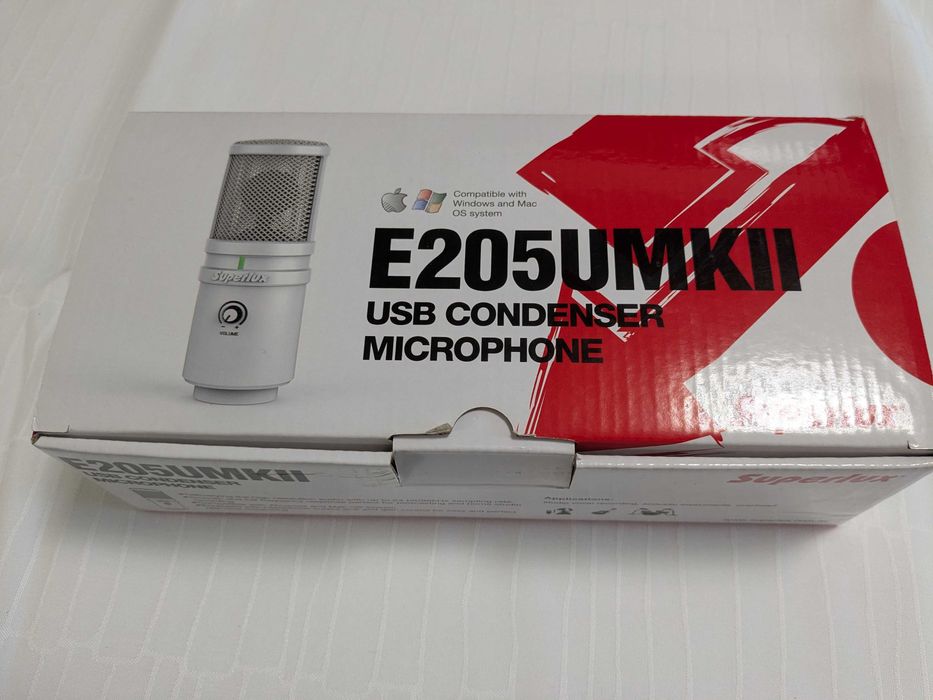 USB микрофон Superlux e205umkii, кондензаторен