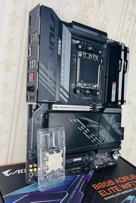 Aorus b850 + Ryzen 9 9900x3d + 32 gb ddr5 kingston