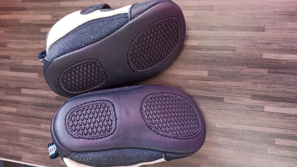 Нови бебешки буйки 15/16 номер кожени на К&K